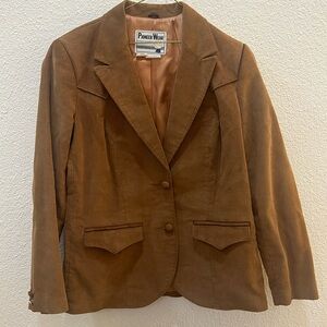 Vintage Pioneer Wear Corduroy Blazer 12